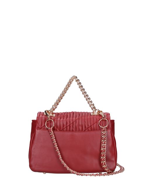 Borsa in pelle LA CARRIE | 122P-BA-200-LEAROSSO SCURO